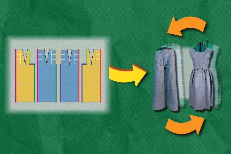 New software designs eco-friendly clothing that can reassemble into new items