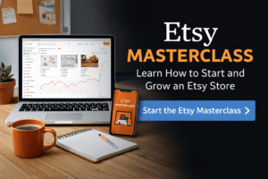 Etsy Masterclass Promotional Setup