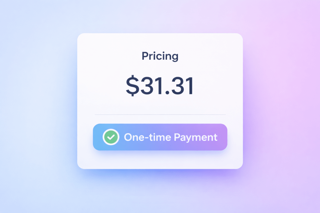 AI Book Writer one time payment pricing model
